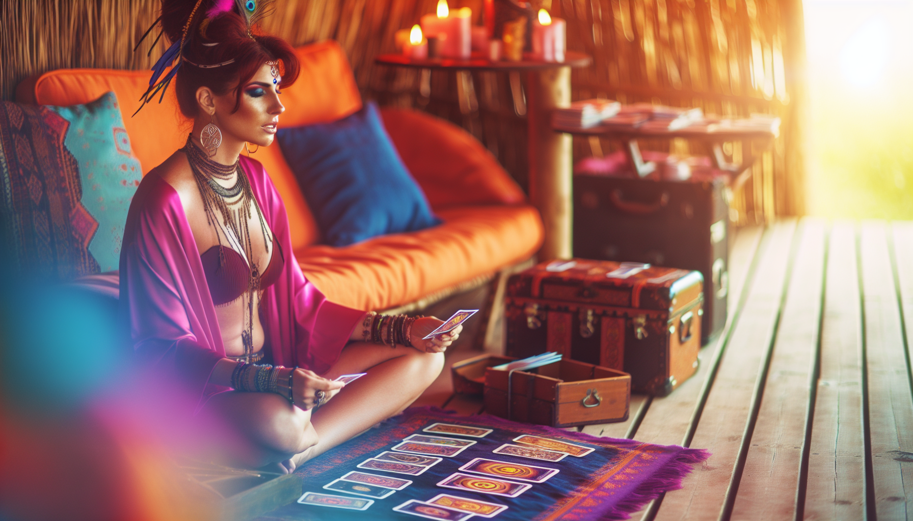 Imagem relacionada ao artigo: Como a meditação pode ser usada em conjunto com o Baralho Cigano